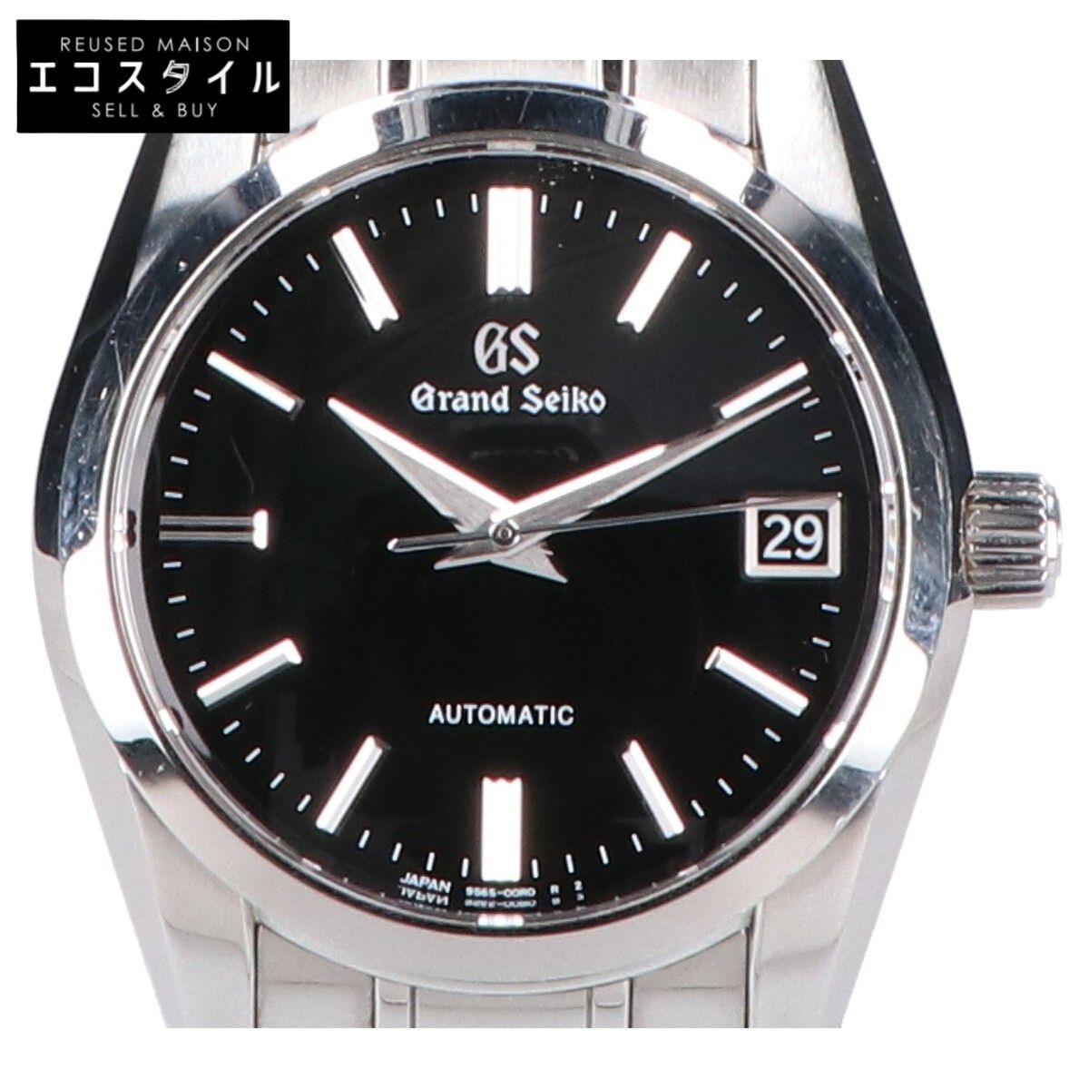 Grand Seiko グランドセイコー SBGR317 ヘリテージ Cal.9S65 黒文字盤 自動巻き