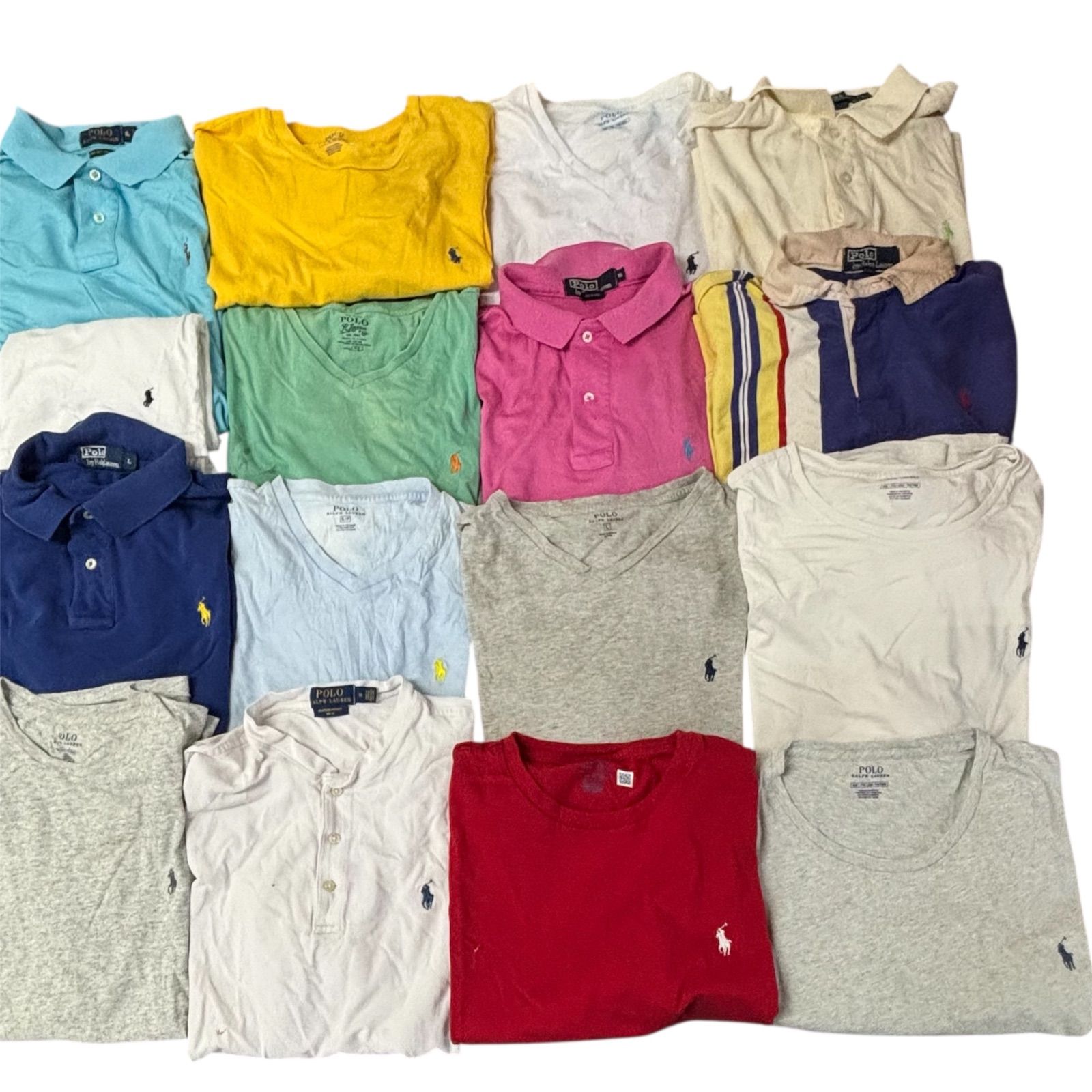 POLO ラルフローレン Tシャツ ポロシャツ 15点 業者 リメイク向け 7023ST