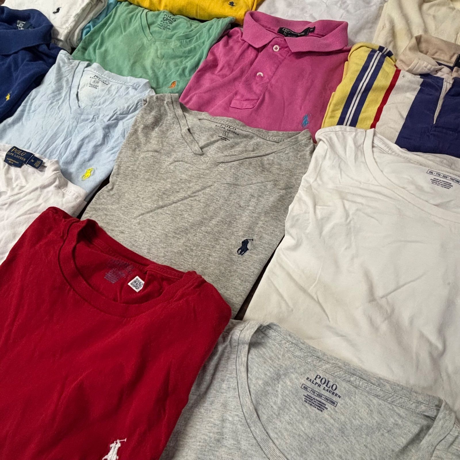 POLO ラルフローレン Tシャツ ポロシャツ 15点 業者 リメイク向け 7023ST
