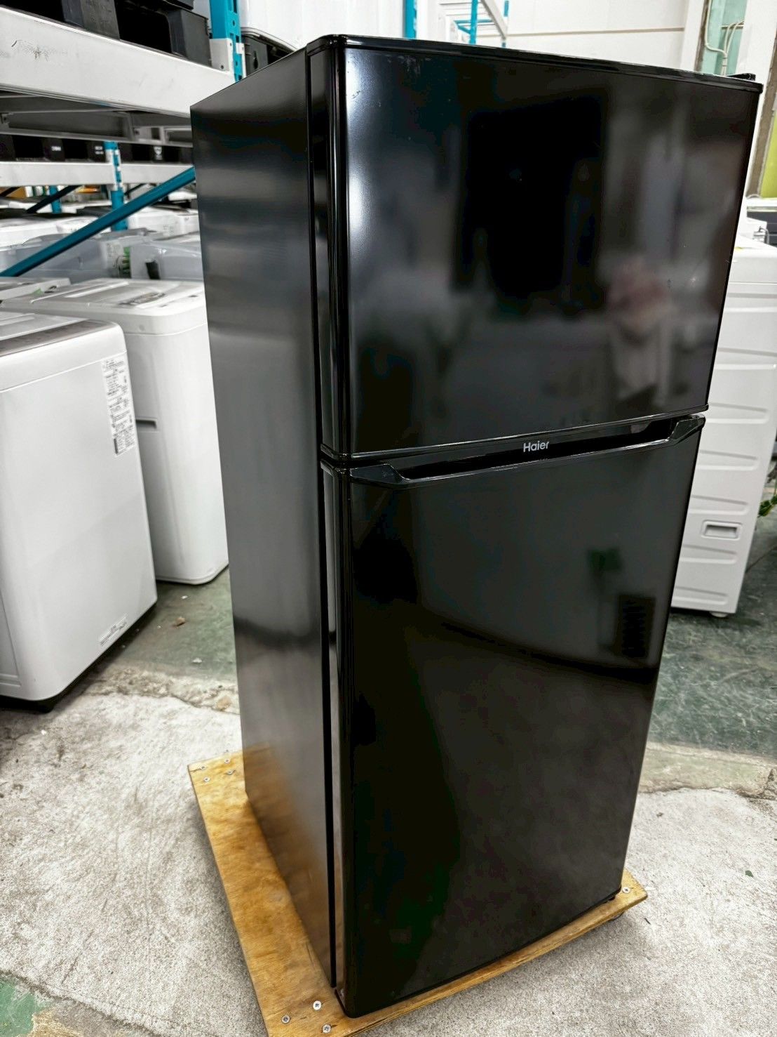 大阪 3か月保障付き 冷蔵庫 ハイアール 2ドア JR-N 130 C IR-923