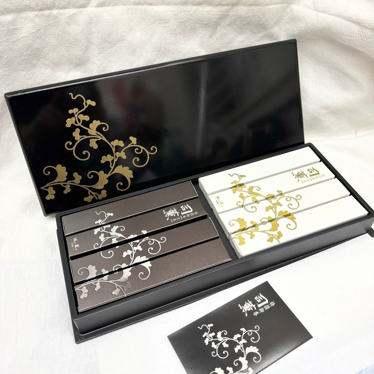 226 日本香堂 司薫 二種香（白檀・沈香）塗箱8箱入 お香 - メルカリ