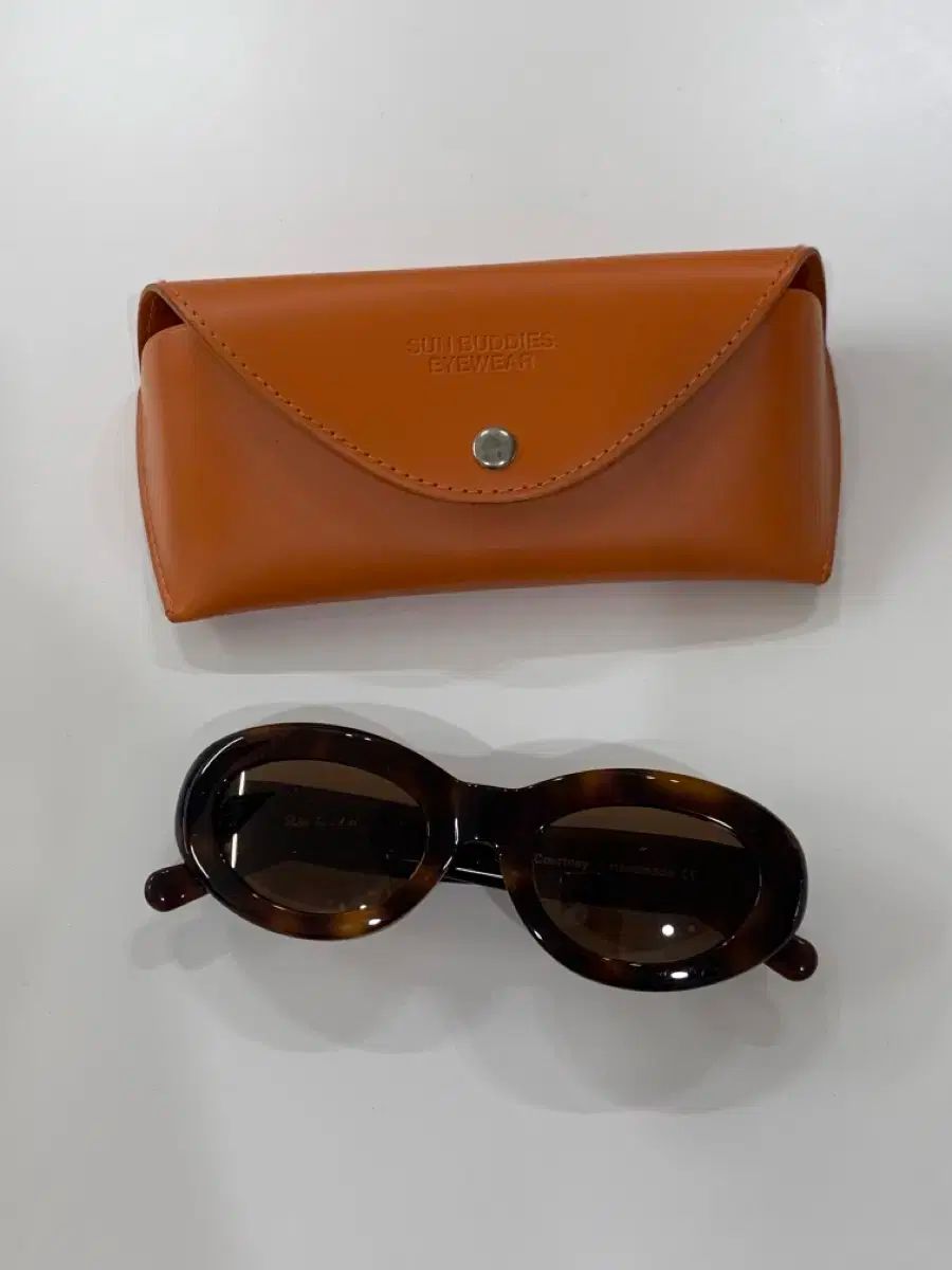 サンバディ サングラス Sunbuddies ブラウン レオパードサングラス