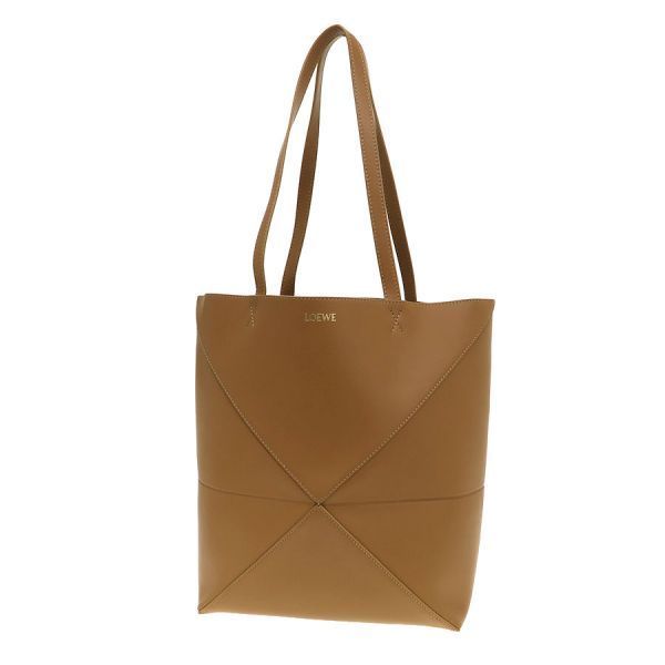 ロエベ パズルフォルド トート シャイニーカーフ A657G50X01 Aランク