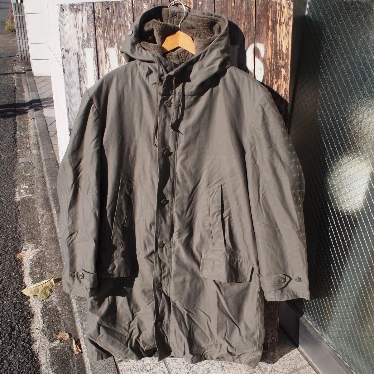 80 s Vintage German Army ドイツ軍 実物 フィールドパーカ ボアライナー付き モッズコート モッズコートコート アウター Size 50 L