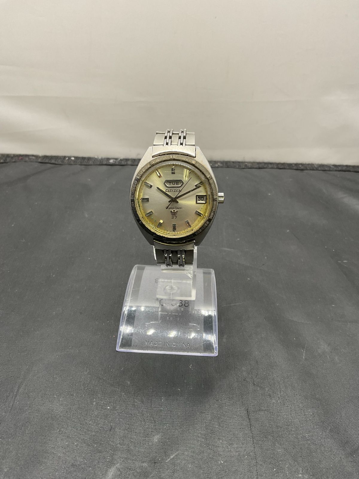 シチズン クォーツ 時計 クリスタルク B25082711