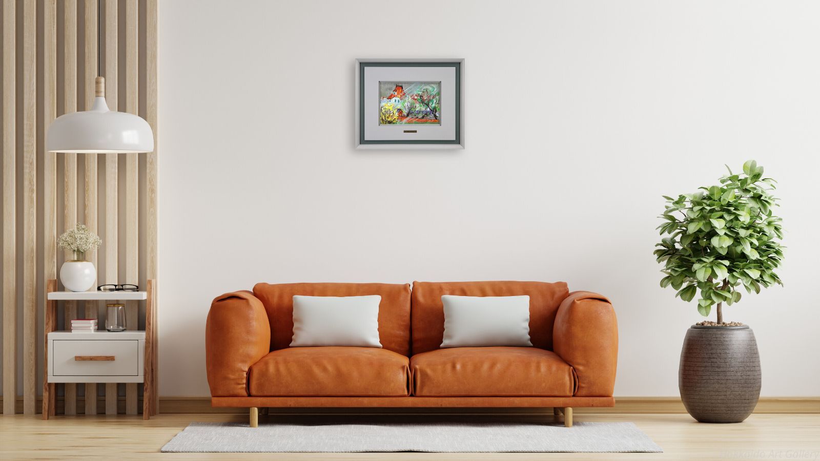 西村計雄 パリ郊外 油絵 油彩画 絵画