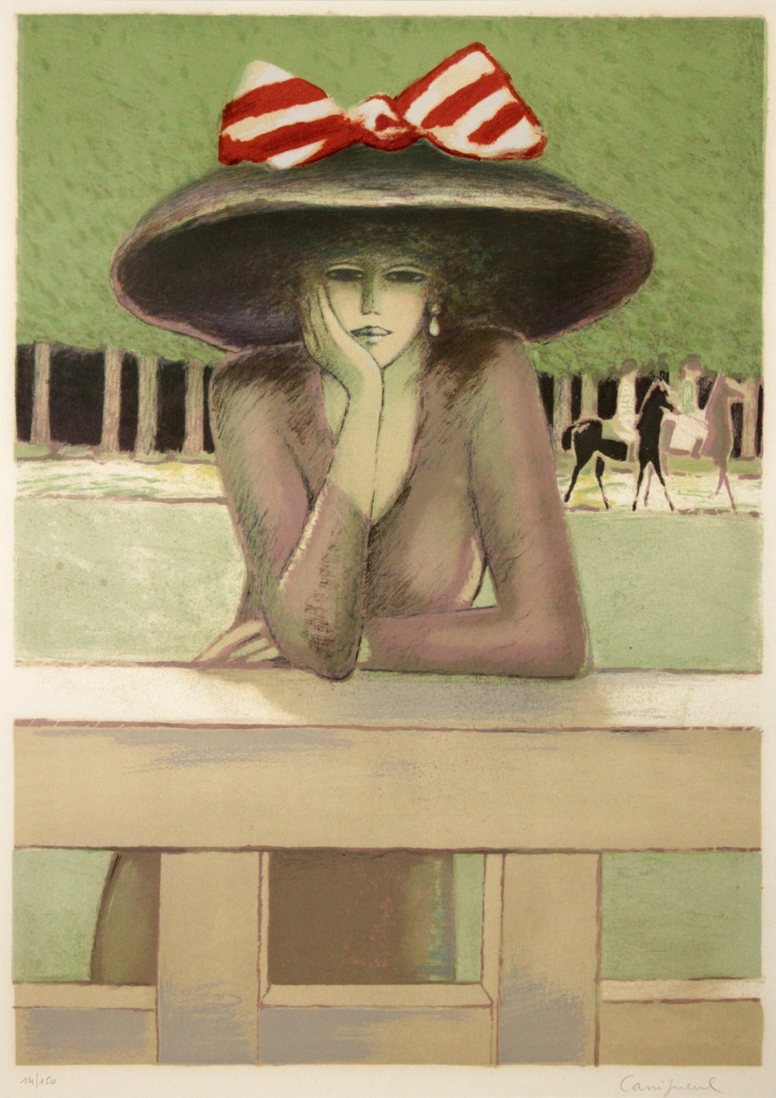 ジャン ピエール カシニョール 秋 リトグラフ 版画 絵画 WWW_IBETON_RU