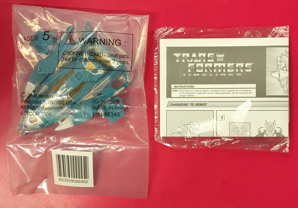 HASBRO TF BOTCON 2009 WINGS OF HONOR SWEEP SEVEN