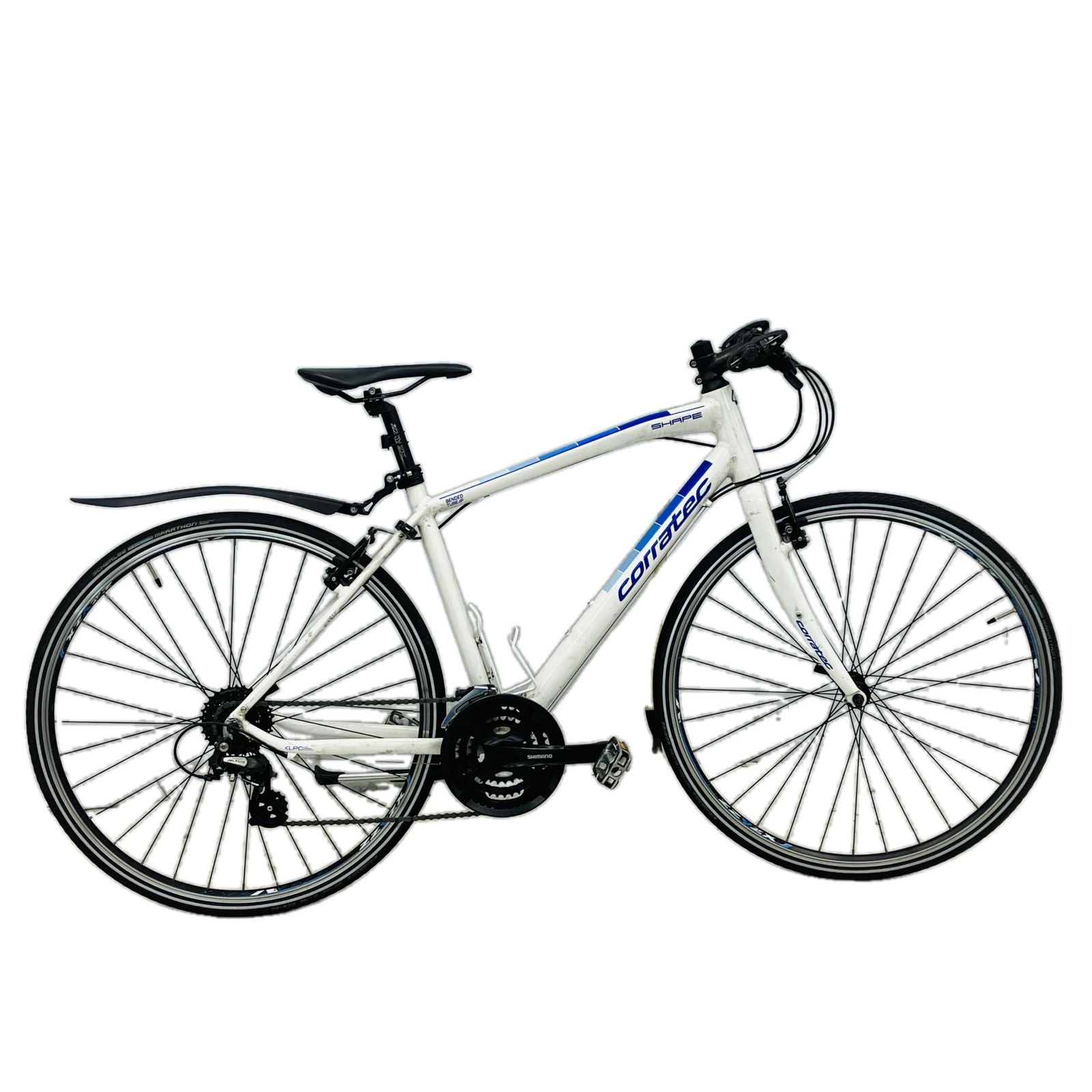 corratec SHAPE 3x8速 SHIMANO クロスバイク 自転車 ジャンク C10569131