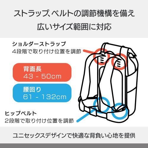 ピークデザイン BABP 45 BK 1 アウトドア バックパック L ブラック