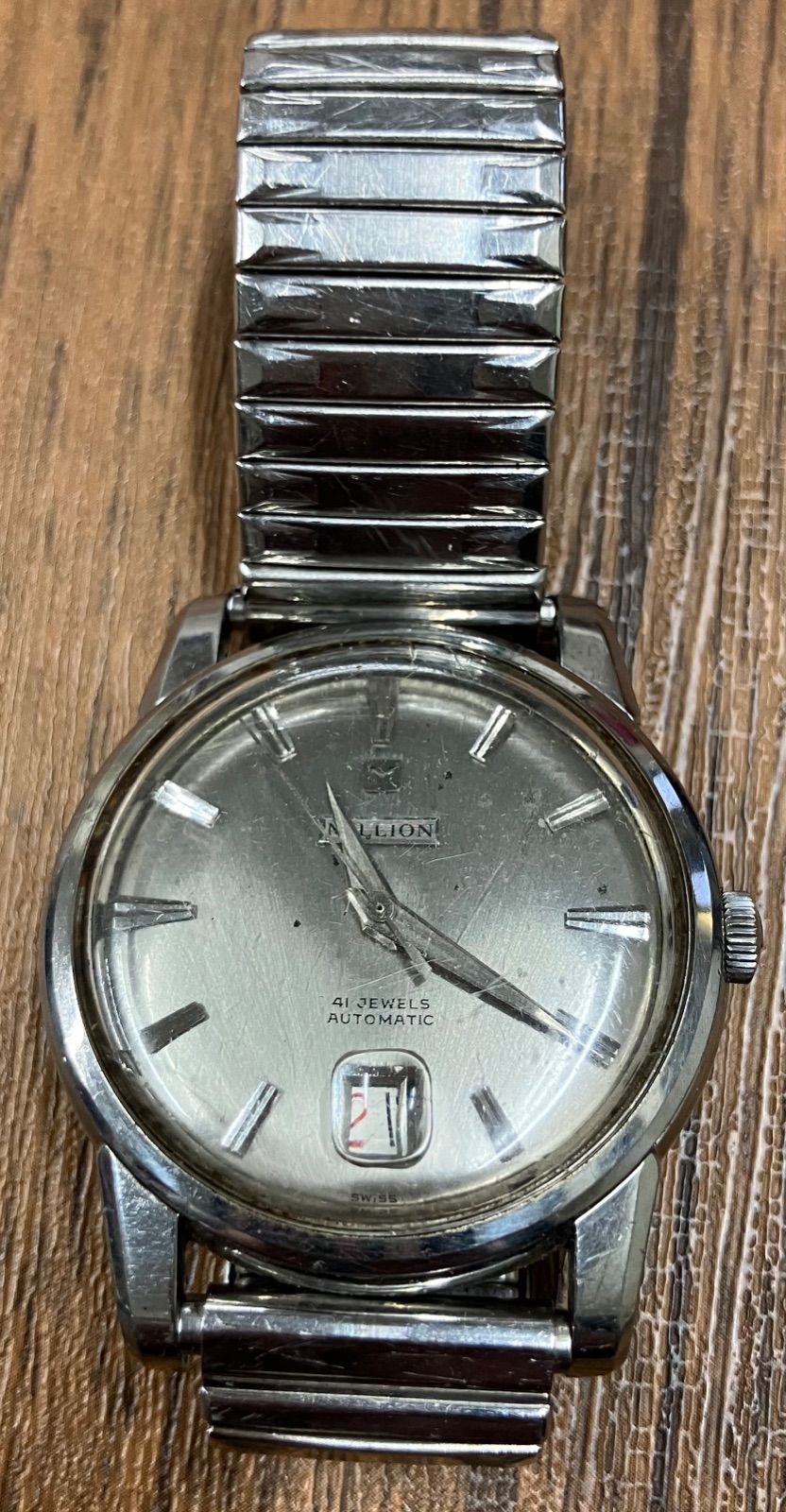 T165 MILLION ミリオン A656 ステンレス 自動巻 腕時計