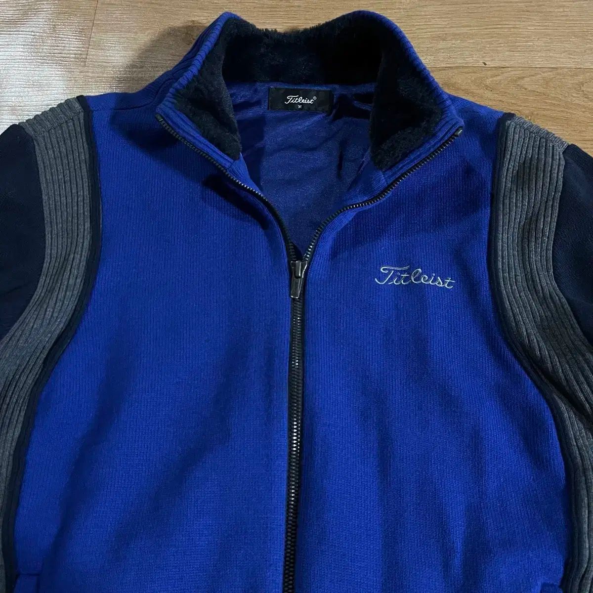 95 タイトリスト 防風 ニットジップアップ