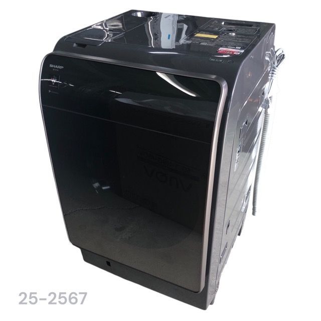 25-2567 シャープ11kg 全自動洗濯乾燥機 ES-X11A-TR SHARP