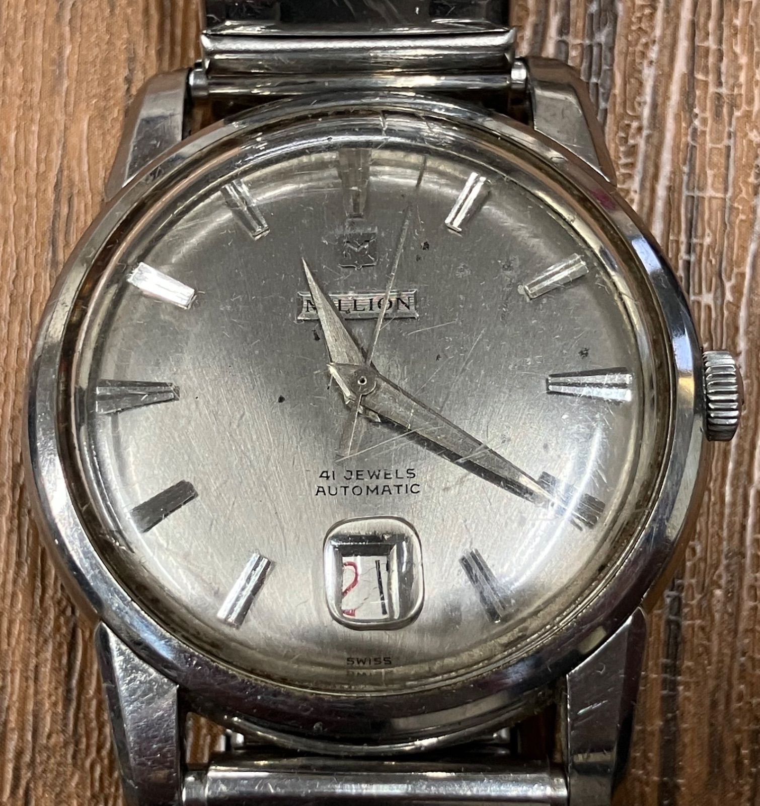 T 165 MILLION ミリオン A 656 ステンレス 自動巻 腕時計