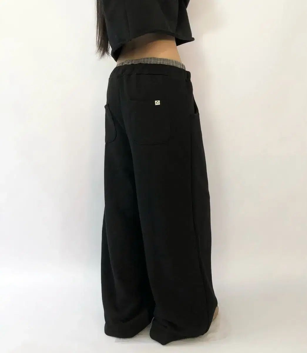 yue project 유 프로젝트 CHECK トレーナー パンツ