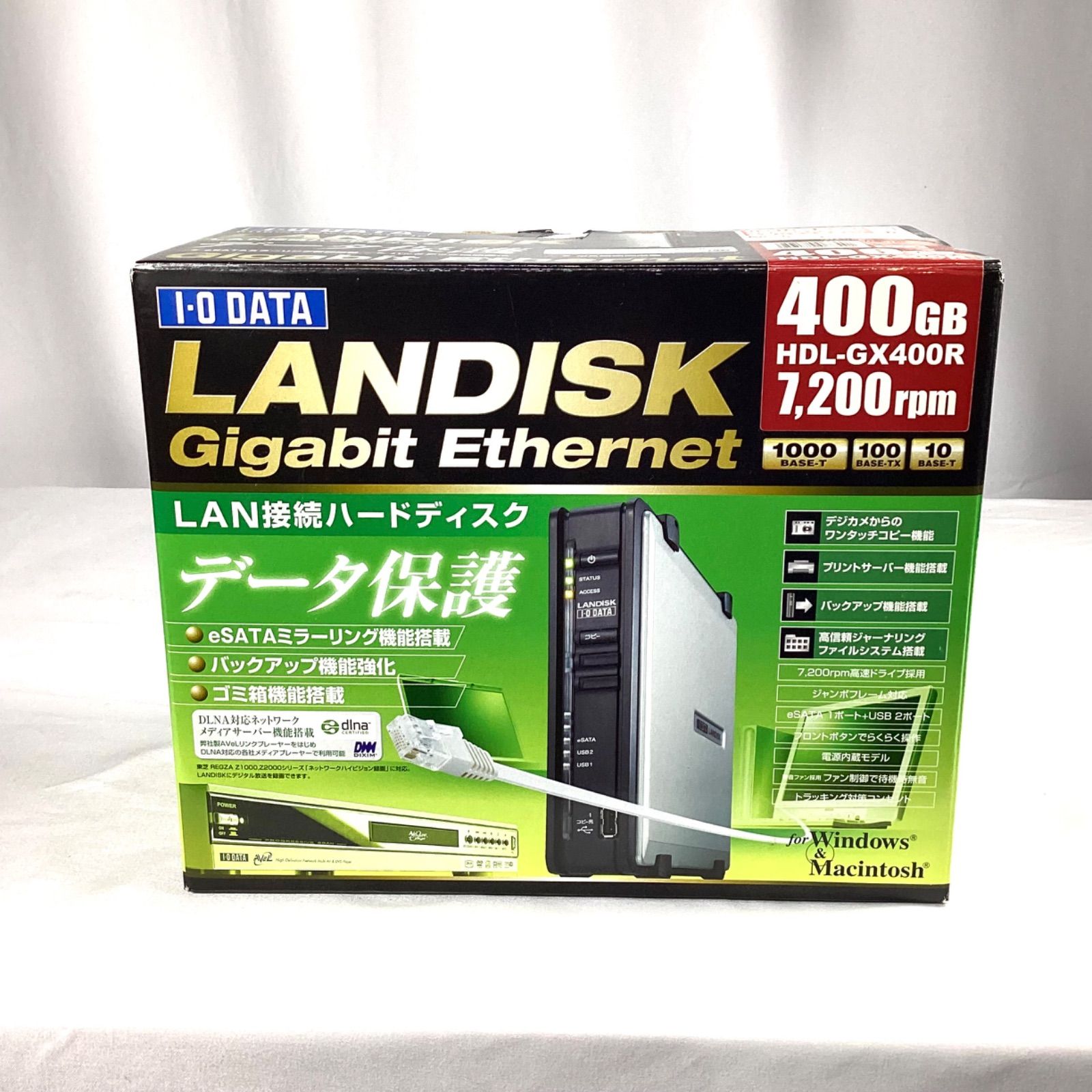 外付けハードディスク・ドライブ IO-DATA LANDISK HDL4-X8 8TB 特価 LAN DISK X｜[HDL4-X8]アイ・オー・データ LAN DISK X 中規模