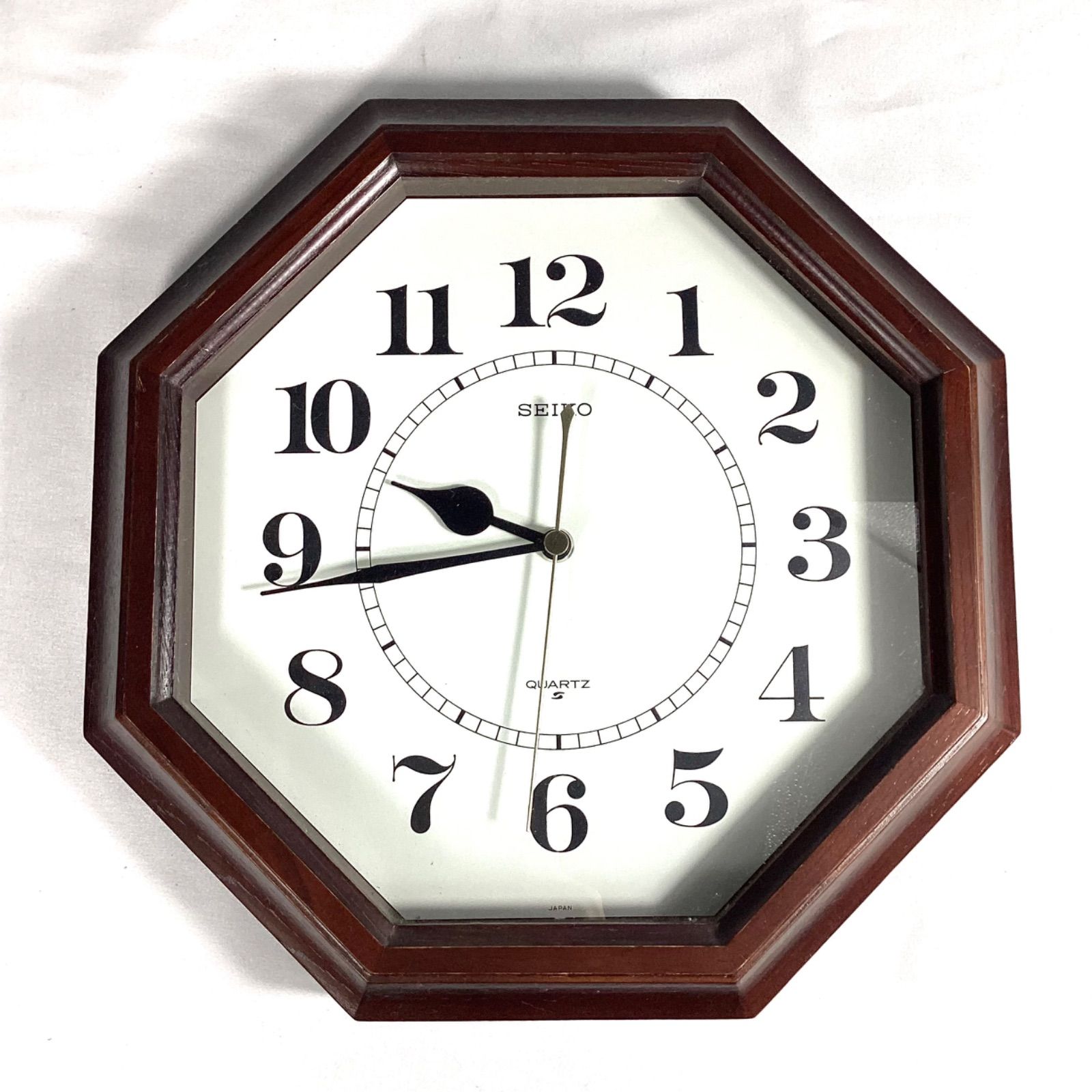 SEIKO セイコー 掛時計 レトロ ヴィンテージ ビンテージ 八角型 木
