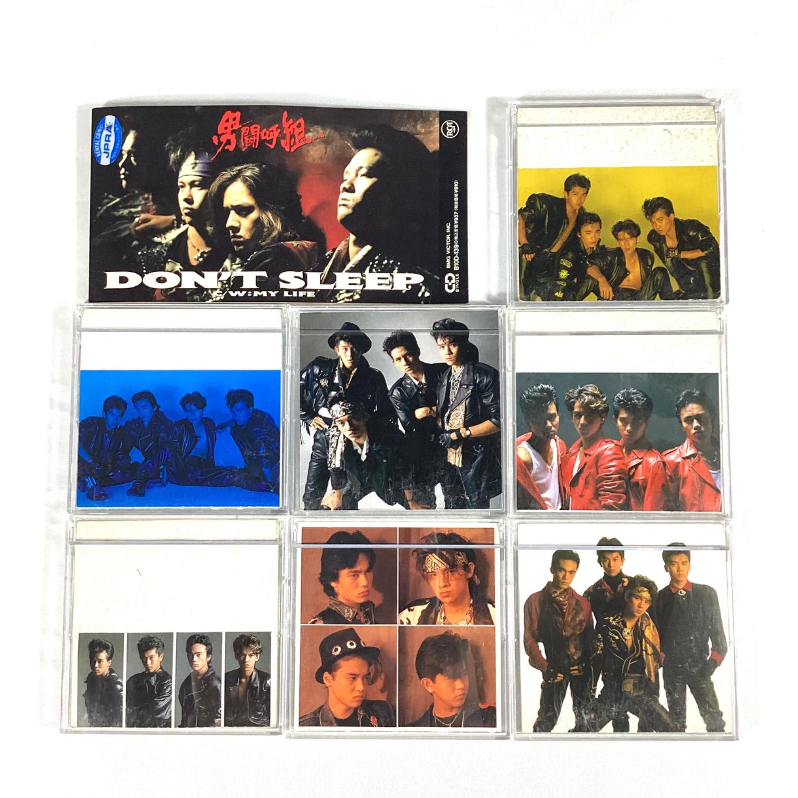 男闘呼組 8cm CDまとめ CD DAYBREAK 秋 CROSS TO YOU 他 動作未確認 8