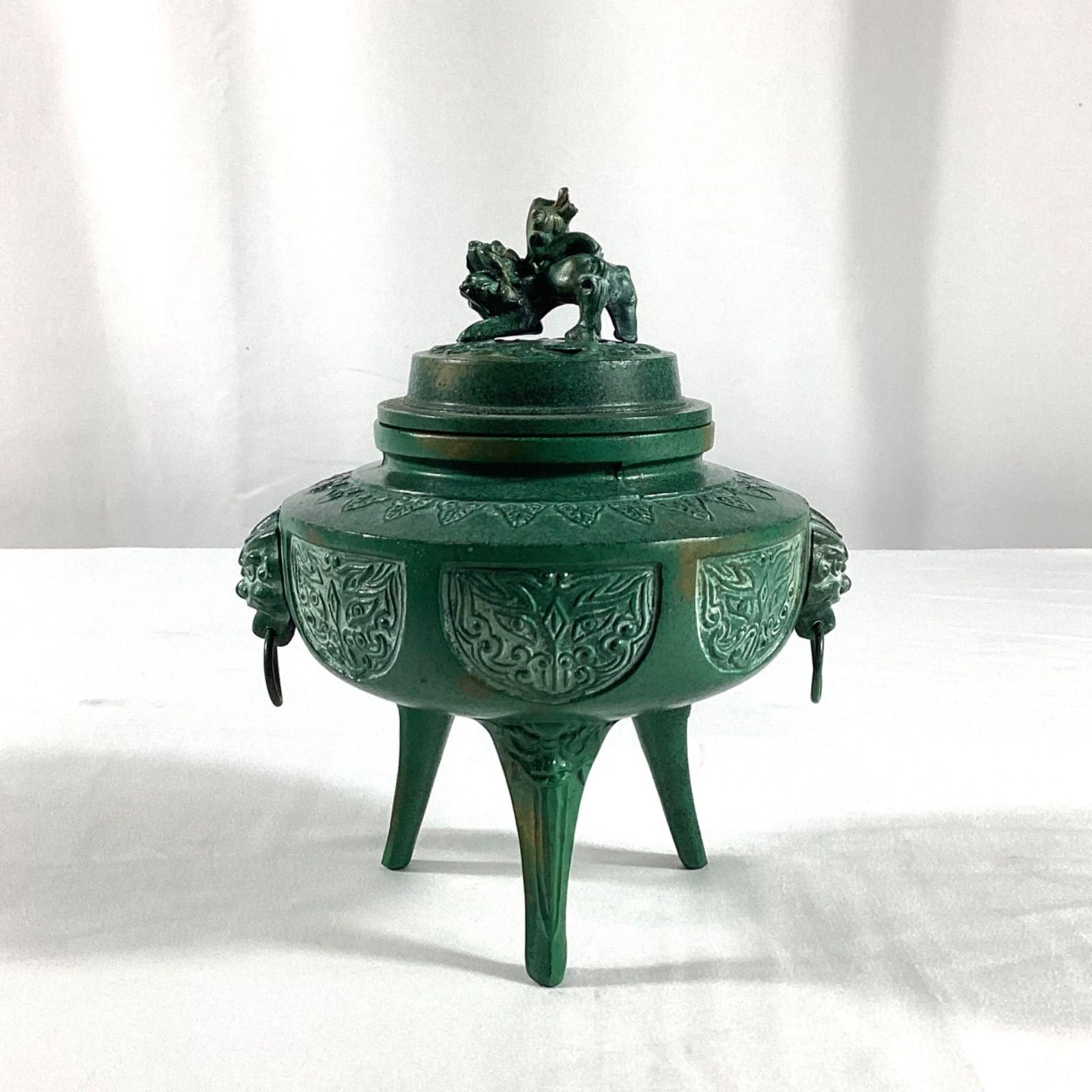 takoko様専用 2点まとめ 村田宏 香炉 青銅 高岡銅器 伝統工芸品 獅子 