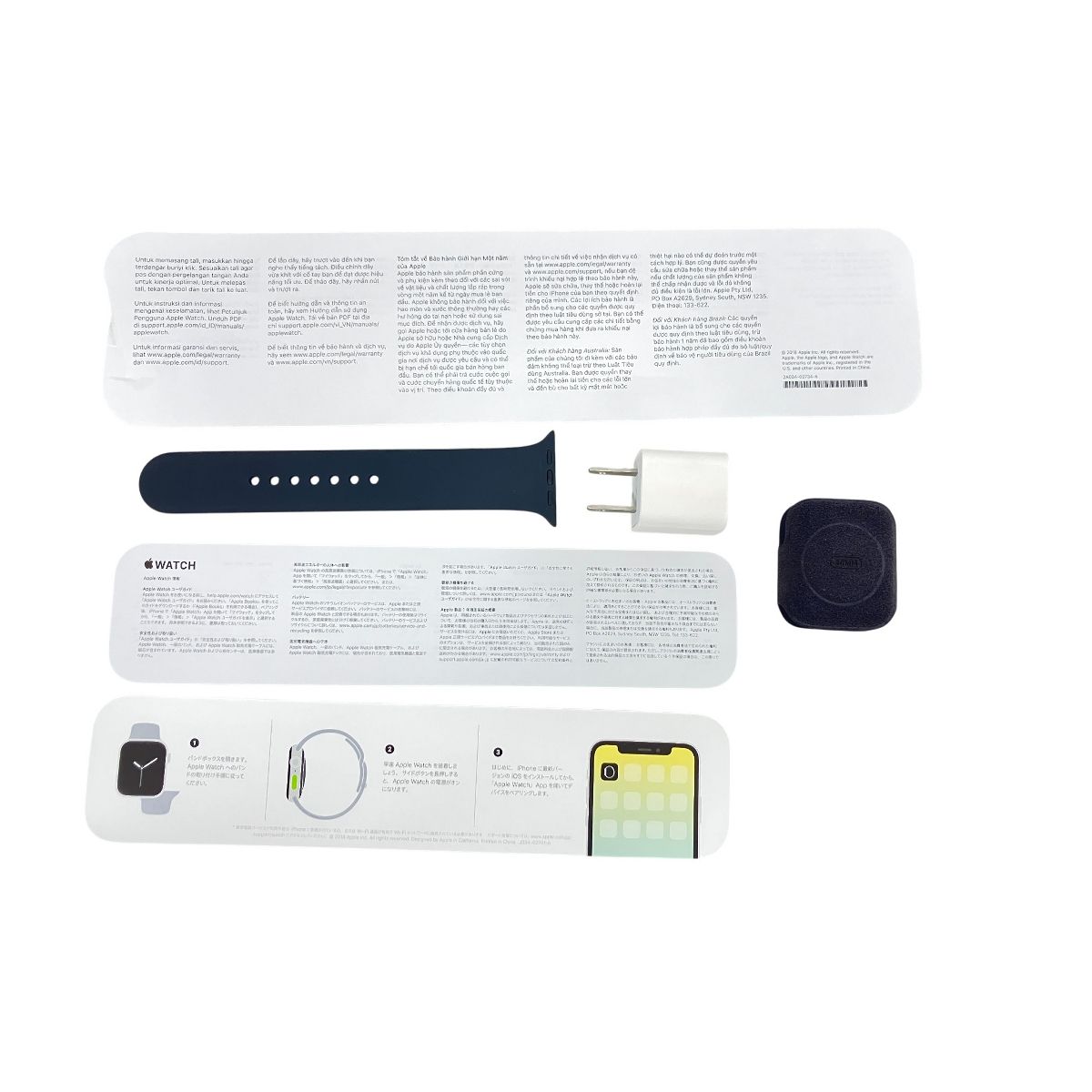 Apple Watch Series 4 MU6D2J A A1978 44mm Space Gray Aluminum スマートウォッチ 時計 アップルウォッチ K9624950