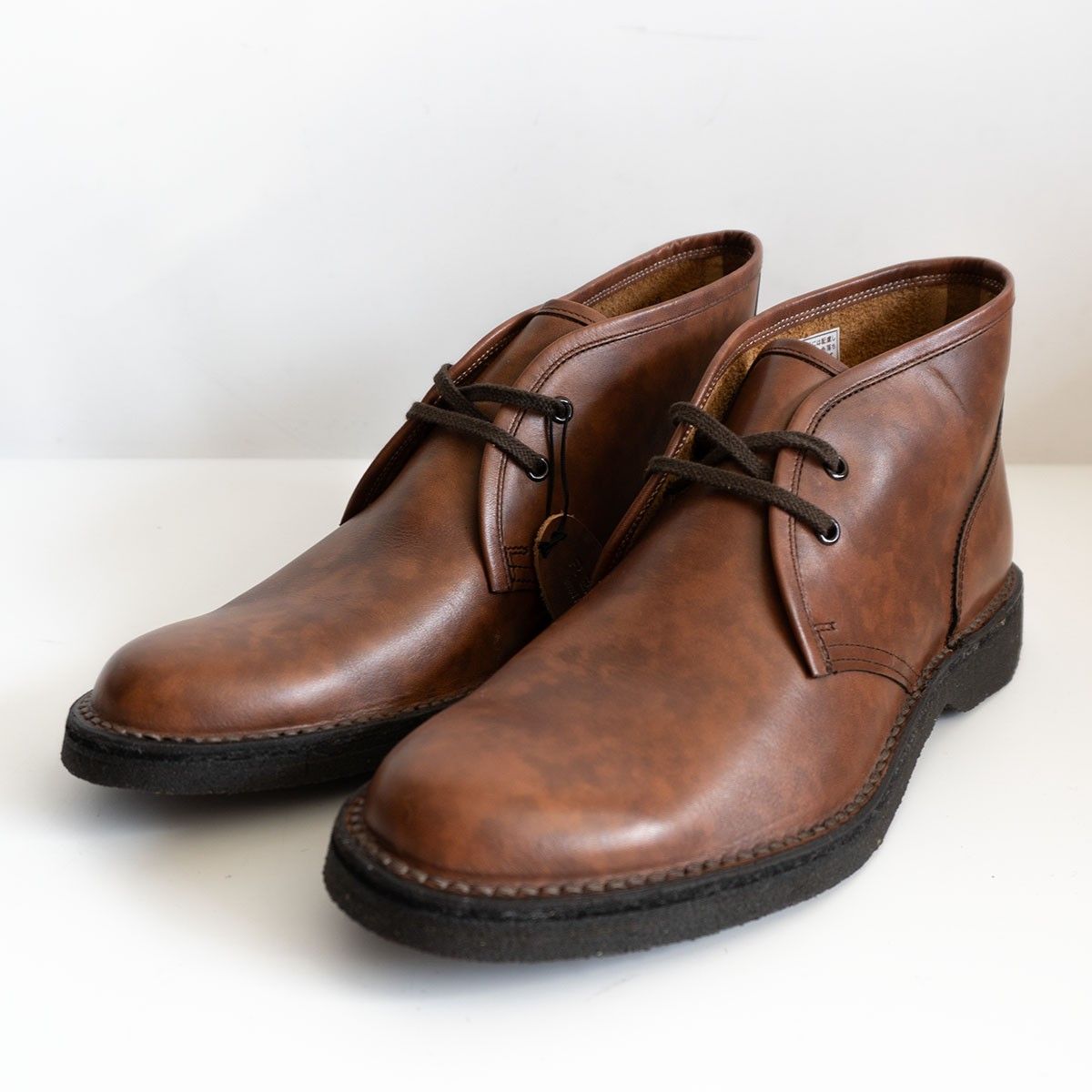 のみ REGAL Y640 チャッカブーツ レザーシューズ 25cm リーガル ブラウン 革靴 25110021