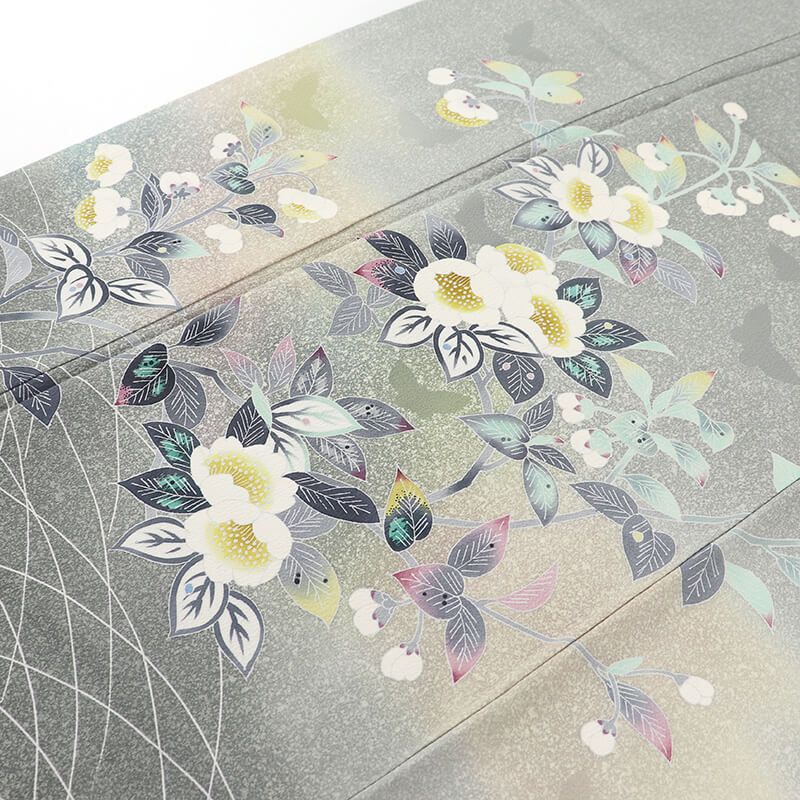 羽田登喜男 訪問着