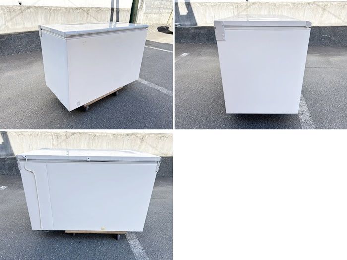 一部地域 サンデン 冷凍ショーケース 業務用冷凍庫 2015年製 全体的に傷あり フリーザー F-NA-836-1104A