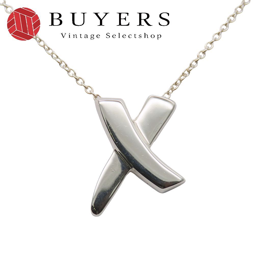 ティファニー ネックレス キス シルバー925 約2.7g シルバー パロマピカソ レディース 女性 TIFFANY-Co