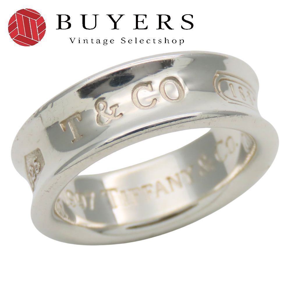 ティファニー リング 指輪 1837 シルバー925 約7.4g シルバー レディース 女性 TIFFANY-Co