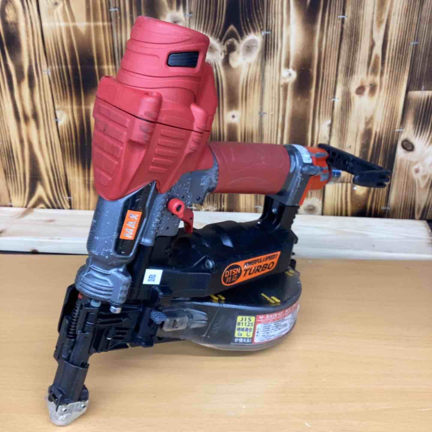 マックス MAX 高圧エアネジ打ち機 HV-R41G4 DIY 木 下地 薄鋼板 マガジン 隅打ち 大工 ビス ボード 越谷店