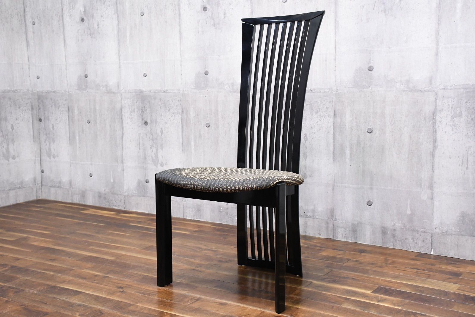 EJK 89 イタリア製 Costantini Pietro コスタンチーニ ピエトロ ダイニングチェア IDC大塚家具 サブレ モダン ハイバックチェア 食卓椅子