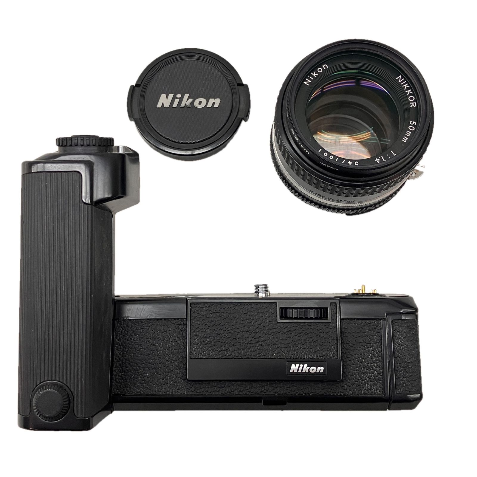Nikon FA MD 15 フィルム 一眼レフカメラ モータードライブ NIKKOR 50 mm 1 4 レンズ Fマウント ニコン