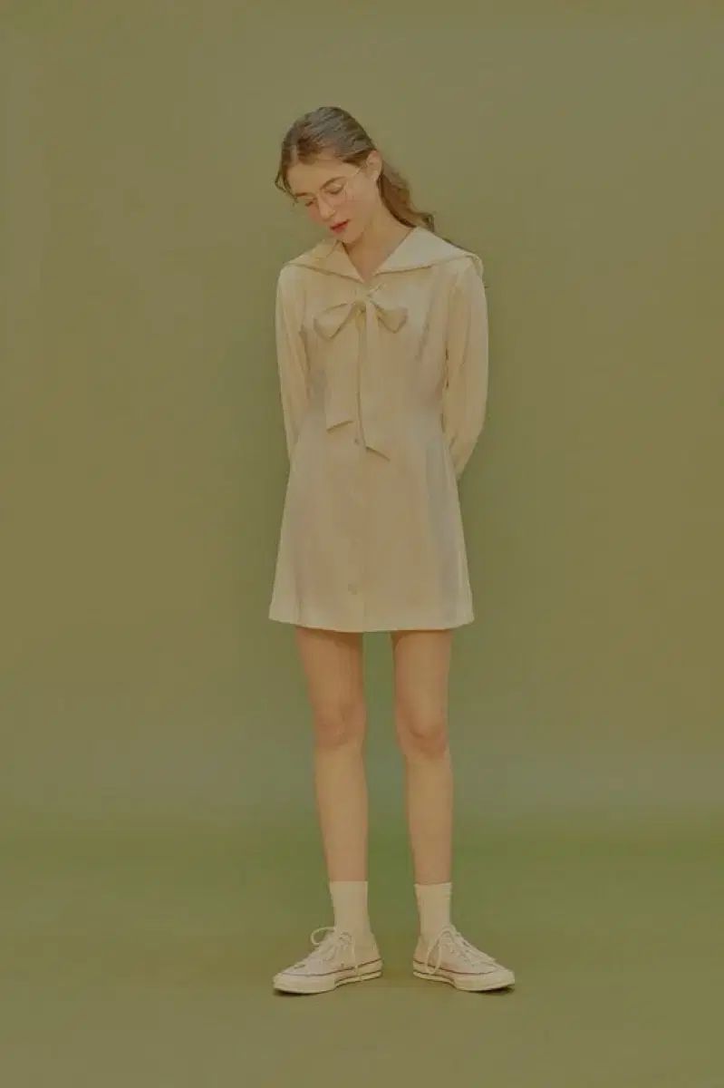 マーガレットフィンガーズ セーラー リボン ONE PIECE