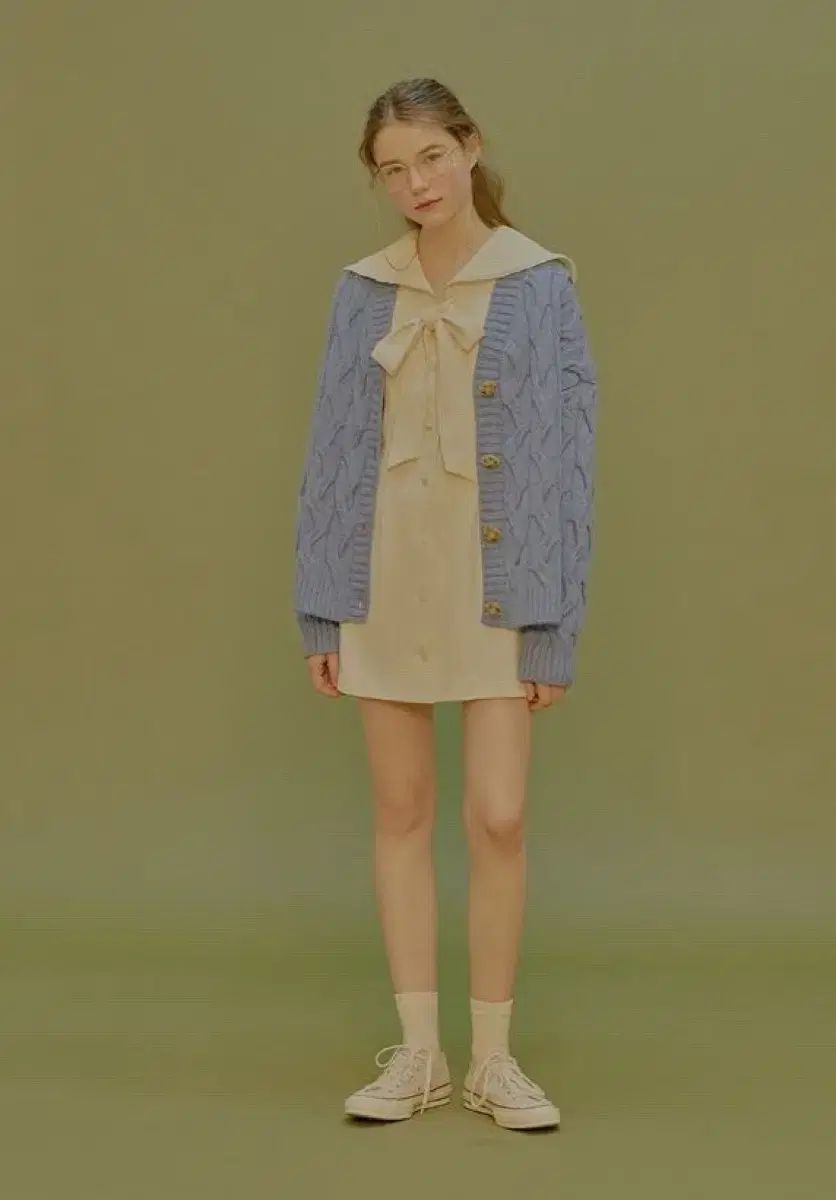 マーガレットフィンガーズ セーラー リボン ONE PIECE