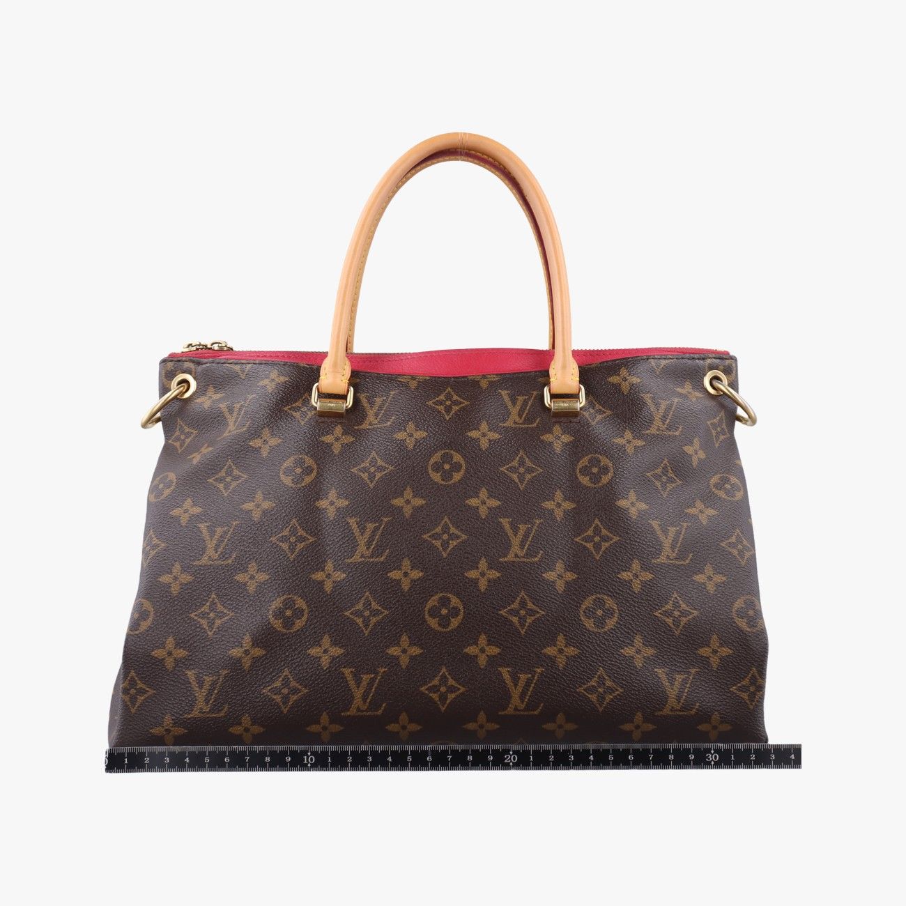 ルイヴィトンLouis Vuittonパラスモノグラム ブラウン系×スリーズモノグラムキャンバス×カーフレザーM41175CA1175