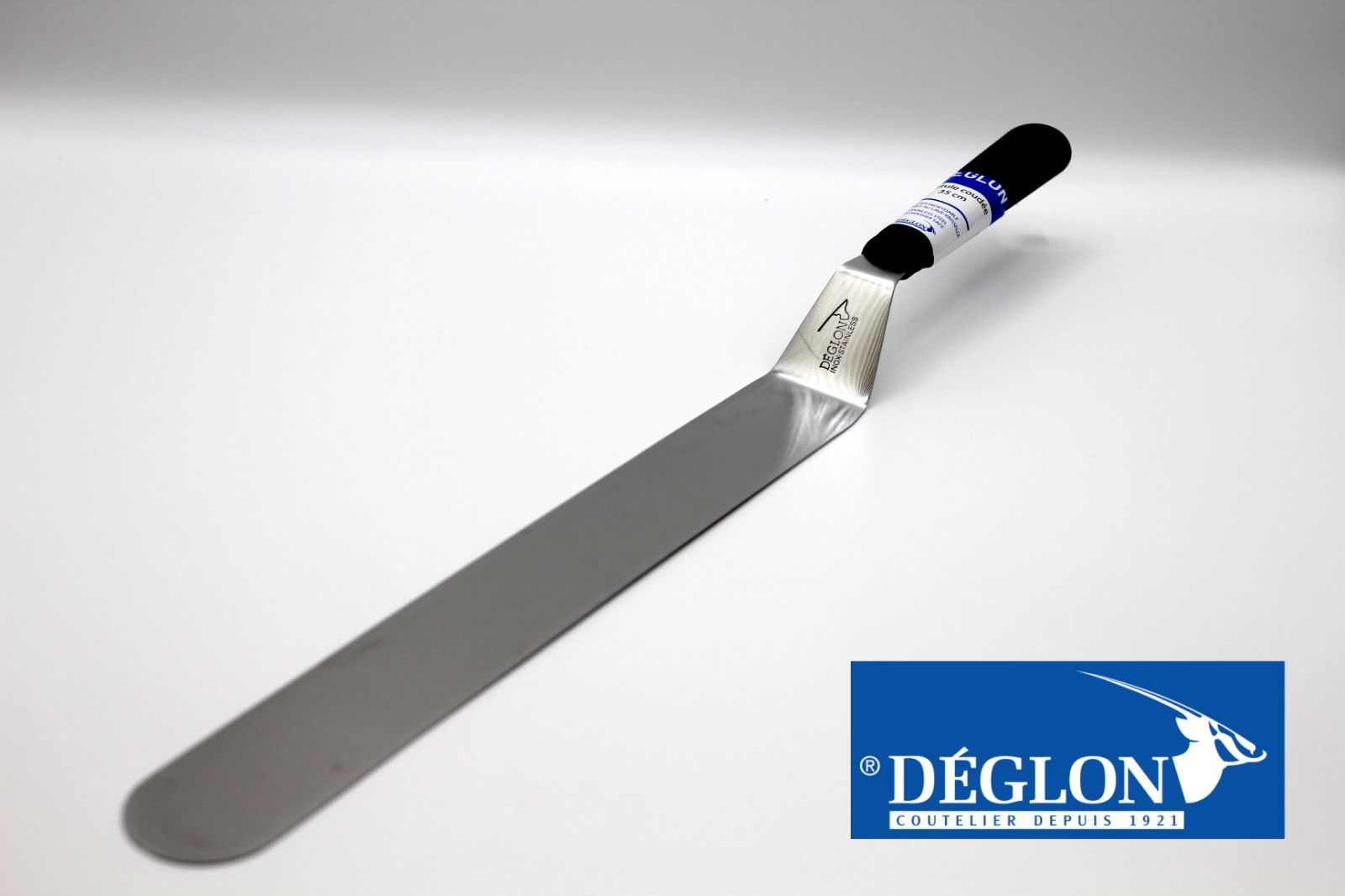 ＤＥＧＬＯＮ製 曲げパレットナイフ プラスチック柄 ２９０ｍｍ