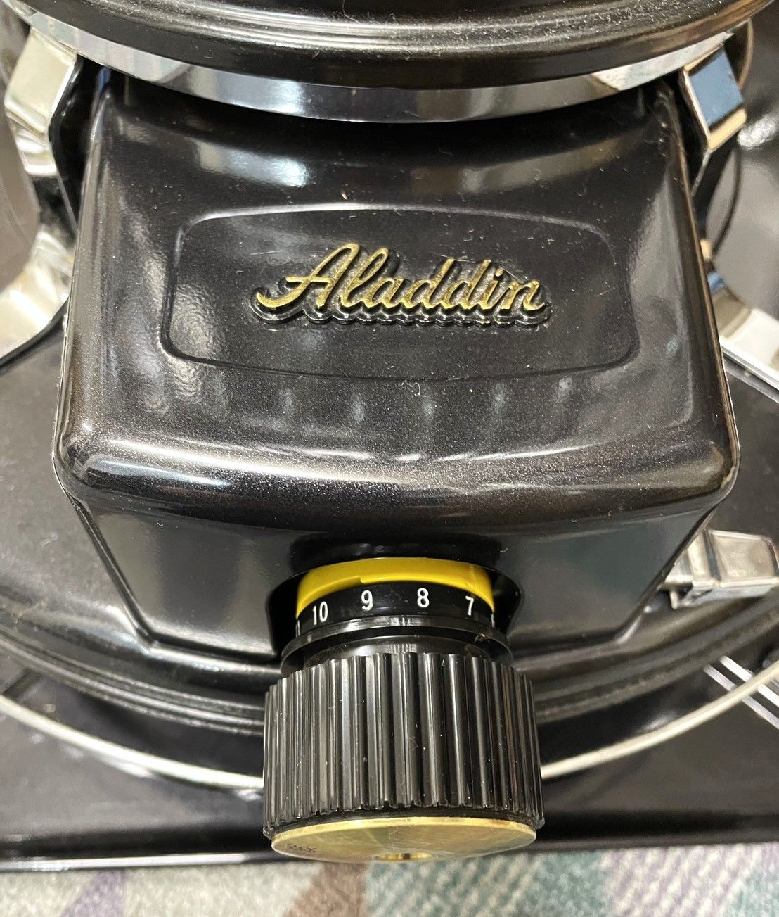 Aladdin アラジン 自然通気形開放式石油ストーブ ブルーフレームヒーター 黒 BF3903 ブラック MARWIL-DEMENAGEMENTS_CH