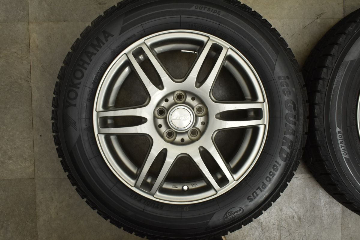 LAYCEA 15 in 6 J 43 PCD 100 アイスガードiG 50 PLUS 195 65 R プリウス ウィッシュ アリオン ビスタ プレミオ セリカ インプレッサ
