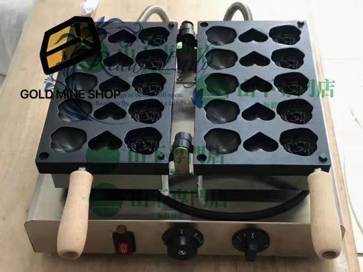 業務用 ハートとバラのベビーカステラ 万能焼き 1 5個を焼 単相 100V 厨房|業務|飲食|店舗