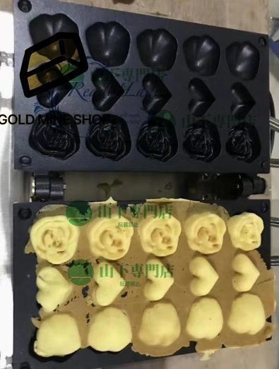 業務用 ハートとバラのベビーカステラ 万能焼き 1 5個を焼 単相 100V 厨房|業務|飲食|店舗 MARWIL-DEMENAGEMENTS_CH