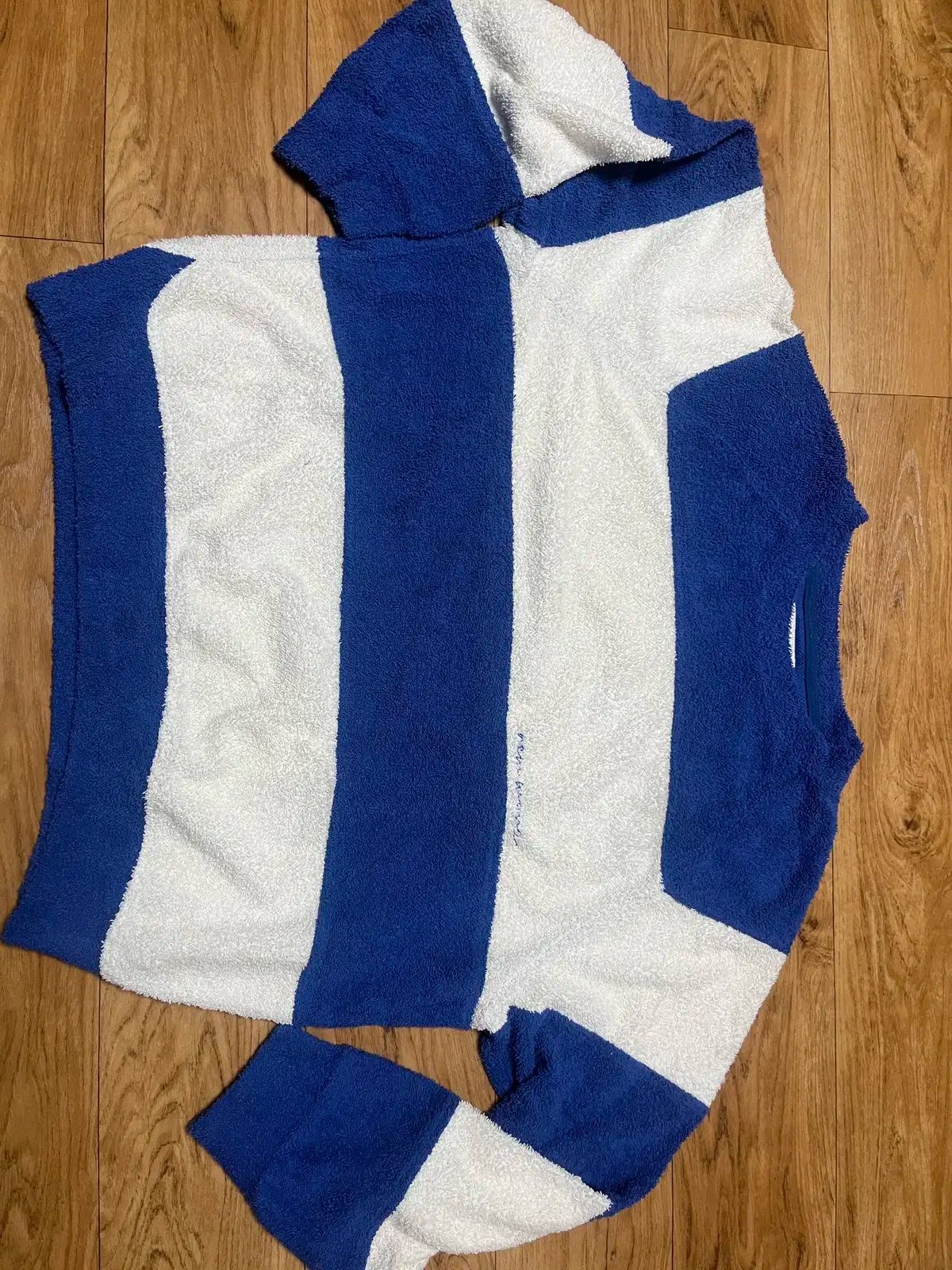 TIME HOMME ストライプ フレンチテリー 素材 ニット サイズ 100