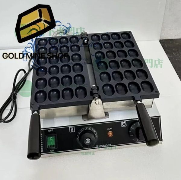 俵型のベビーカステラ 24穴 最新式テフロン加工済 業務用 家庭用 単相 1 0０V