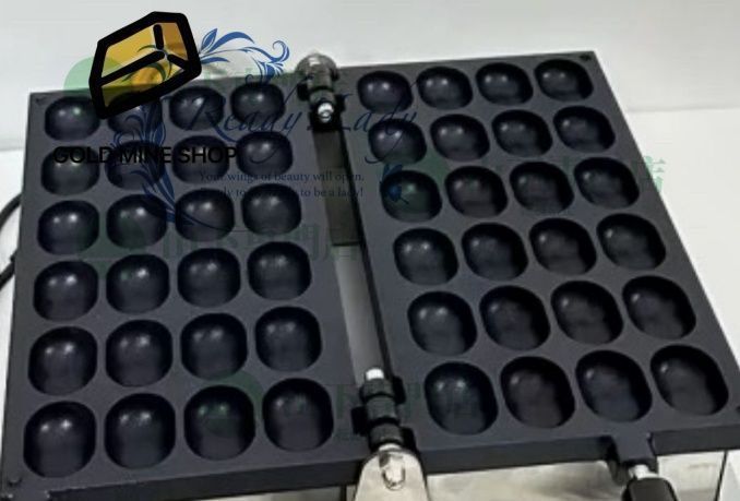 俵型のベビーカステラ 24穴 最新式テフロン加工済 業務用 家庭用 単相 1 0０V