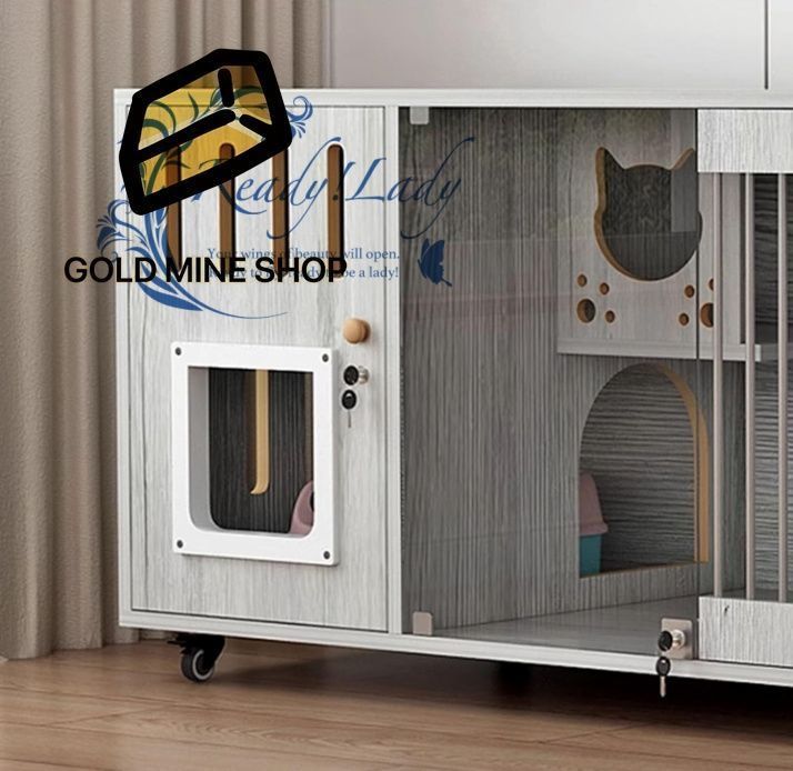 屋内用大型キャットコンドミニアム