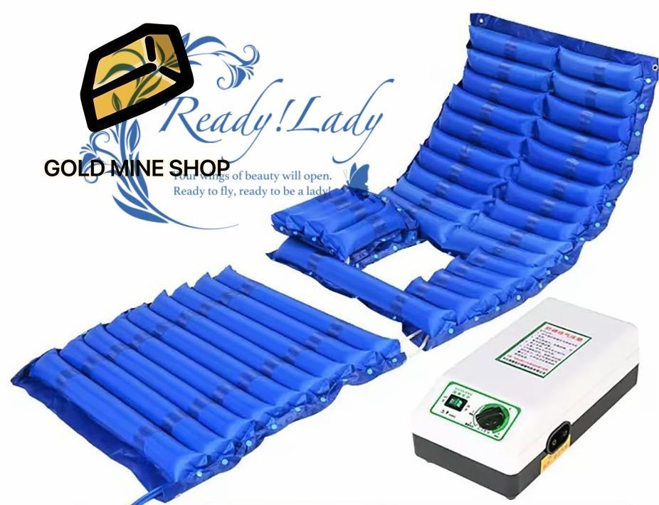 床ずれ防止エアクッション スツール穴付き家庭用高齢者用インフレータブルマットレス 床ずれ 痛み 潰瘍の予防と治療が 取り外し な気道 病院または家庭用