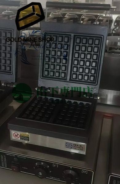 特売 電気 長方形 ワッフル マシン 2個焼き 業務用 家庭用 100V