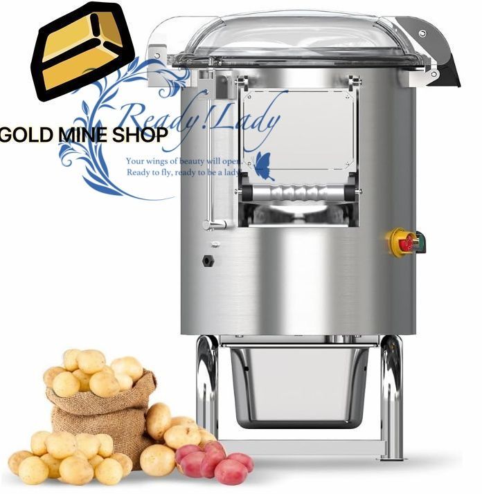 業務用ジャガイモの皮むき器 ジャガイモの皮むき機 タイマー付き ステンレス鋼の皮むきターンテーブル130 200 KG H高速高出力ジャガイモの皮むき機 タロイモ生姜サツマイモ用