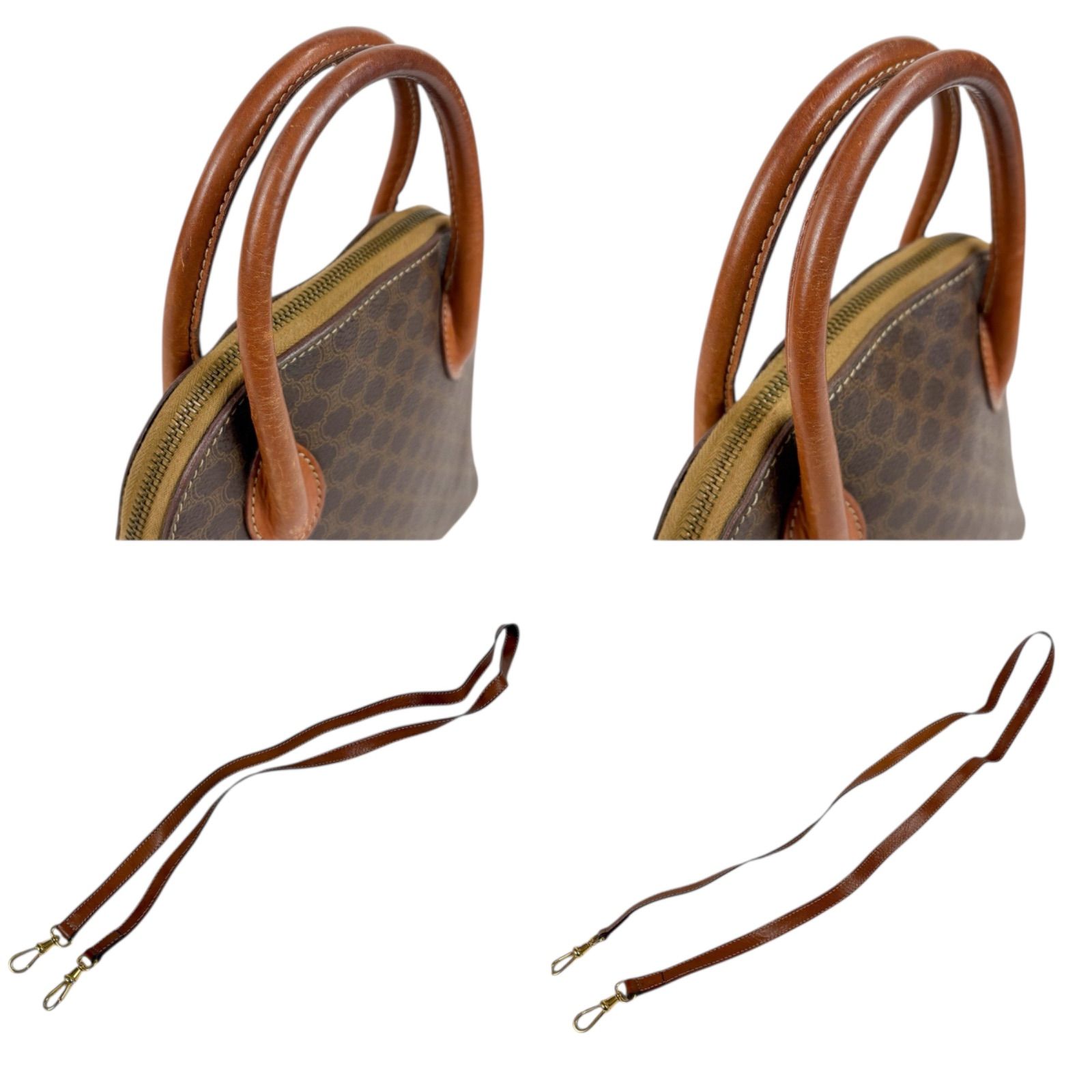 セリーヌ CELINE 2WAY ハンドバッグ ショルダーバッグ マカダム柄