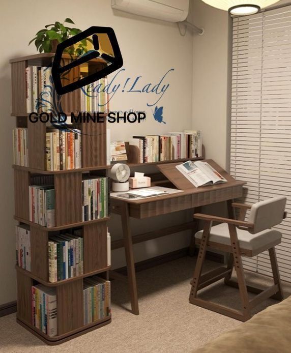 回転式本棚 木製 2段 ブラウン 回転本棚 本棚 おしゃれ 回転ブックラック 大容量 スリム 漫画絵本棚 タワーラック ゴムの木材 隙間収納 漫画 収納 コミック cd DVD収納 省スペース リビング 部屋 北欧 アパート 組立簡単