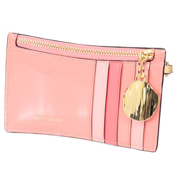 ケイトスペード コインケース katespade ポテトチップス パテント レザー スナック タイム プリント カードホルダー カードケース リストレット フラグメントケース 小銭入れ マルチ KL570